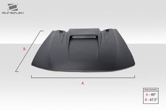 Extreme Dimensions Duraflex Universal Spyder 3 Hood Scoop Body Kit - 1 Piece - 102200
