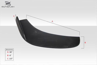 Extreme Dimensions Duraflex Universal Front Splitters - 2 Piece - 102225