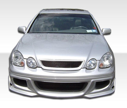 Extreme Dimensions Duraflex Cyber Front Bumper Cover Compatible With 1998-2005 Lexus GS - 1 Piece - 102311