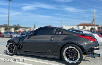 Carbon Creations N-1 Side Skirts Compatible With 2003-2008 Nissan 350Z - 2 Piece - 102794