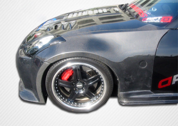 Carbon Creations OEM Look Fender Compatible With 2003-2008 Nissan 350Z - 2 Piece - 102858