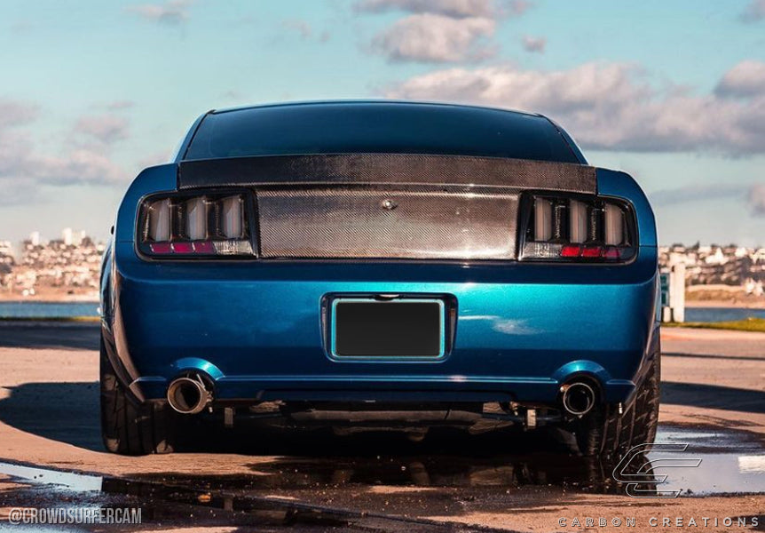 Carbon Creations OEM Look Trunk Compatible With 2005-2009 Ford Mustang - 1 Piece - 102891