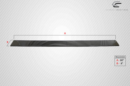 Carbon Creations Universal Side Skirts Splitters - 2 Piece - 102901