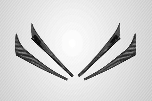 Carbon Creations Universal Type 1 Fuel Canards - 4 Piece - 102903