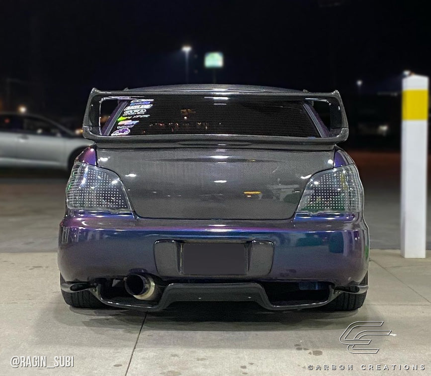 Carbon Creations STI Look Wing Spoiler Compatible With 2002-2007 Subaru Impreza - 1 Piece - 102938