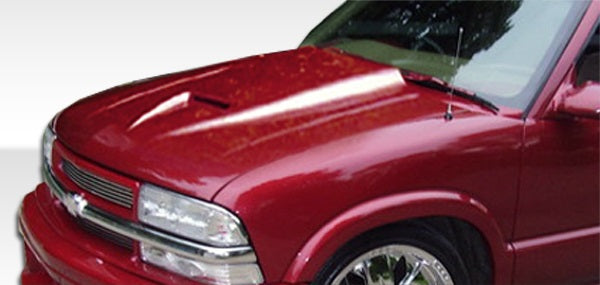 Extreme Dimensions Duraflex Ram Air Hood Compatible With 1994-2004 Chevrolet S-10 - 1 Piece - 103018