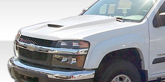 Extreme Dimensions Duraflex Ram Air Hood Compatible With 2004-2012 Chevrolet Colorado - 1 Piece - 103019