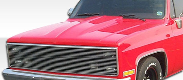 Duraflex Cowl Hood Compatible With 1981-1986 Chevrolet C/K Series Pickup - 1 Piece - 103020
