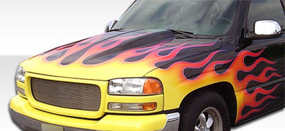 Extreme Dimensions Duraflex Cowl Hood Compatible With 1999-2005 GMC Sierra - 1 Piece - 103025