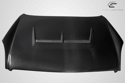 Carbon Creations Type J Hood Compatible With 2003-2007 Infiniti G Coupe - 1 Piece - 103126