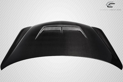 Carbon Creations Type J Hood Compatible With 2003-2007 Infiniti G Coupe - 1 Piece - 103126