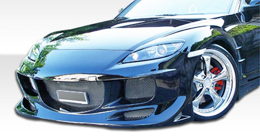 Extreme Dimensions Duraflex R-Speed Front Bumper Cover Compatible With 2004-2008 Mazda RX8 - 1 Piece - 103154