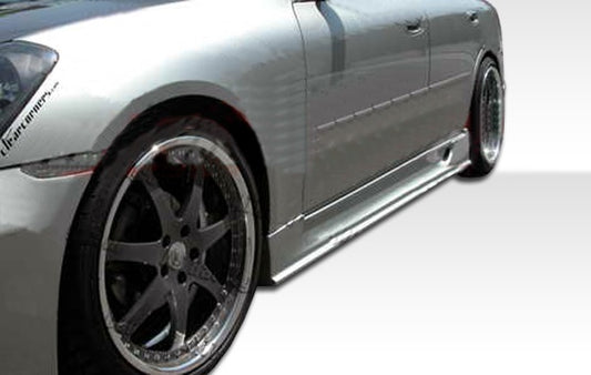 Extreme Dimensions Duraflex Sigma Side Skirts Compatible With 2003-2006 Infiniti G Sedan - 2 Piece - 103302