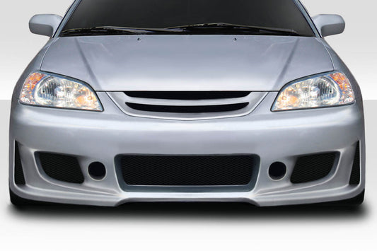Extreme Dimensions Duraflex B-2 Front Bumper Cover Compatible With 2004-2005 Honda Civic - 1 Piece - 103309