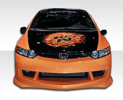 Extreme Dimensions Duraflex Type M Front Bumper Cover Compatible With 2006-2011 Honda Civic - 1 Piece - 103335