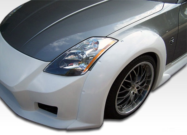 Extreme Dimensions Duraflex B-2 Wide Body Front Fenders Compatible With 2003-2008 Nissan 350Z - 2 Piece - 103348