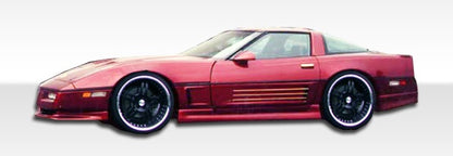 Extreme Dimensions Duraflex GTO Side Skirts Compatible With 1984-1996 Chevrolet Corvette - 2 Piece - 103451