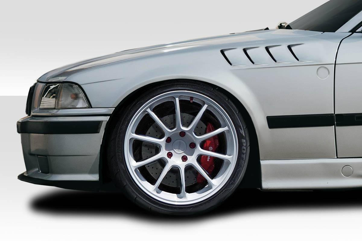 Extreme Dimensions Duraflex Z3 Fender Compatible With 1992-1998 BMW 3 Series - 2 Piece - 103530