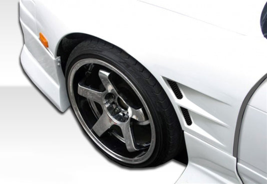 Extreme Dimensions Duraflex D-1 Fender Compatible With 1989-1994 Nissan 240SX - 2 Piece - 103546
