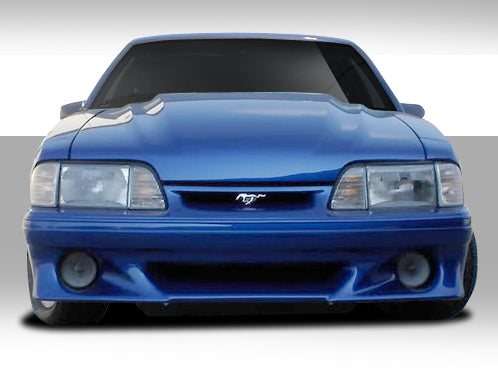 Extreme Dimensions Duraflex Stalker Front Bumper Cover Compatible With 1987-1993 Ford Mustang - 1 Piece - 103760