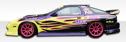 Extreme Dimensions Duraflex B-Sport Side Skirts Compatible With 1986-1991 Mazda RX7 - 2 Piece - 104232
