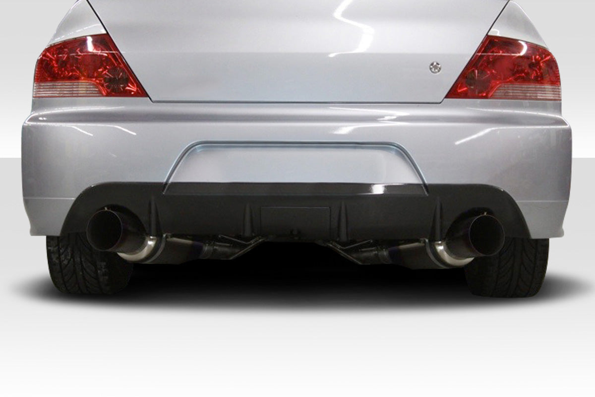 Extreme Dimensions Duraflex MR Edition Rear Bumper Cover Compatible With 2003-2006 Mitsubishi Evolution - 1 Piece - 104457