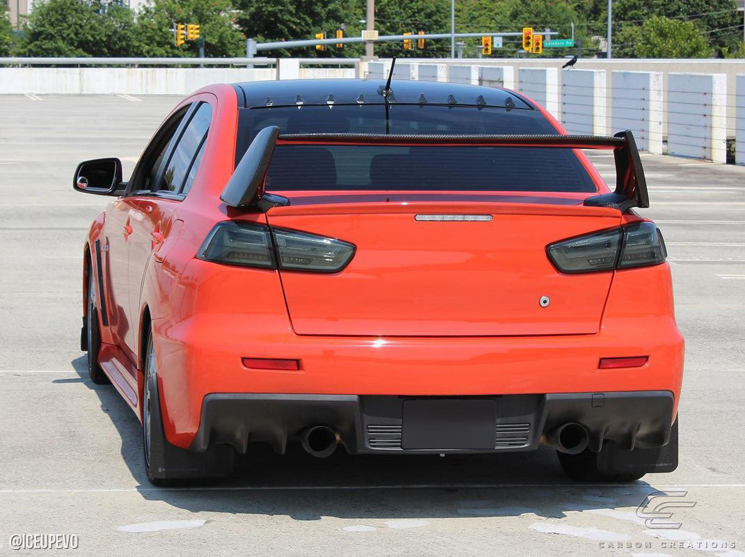 Carbon Creations GT Concept Wing Spoiler Compatible With 2008-2017 Mitsubishi Evolution - 1 Piece - 104645