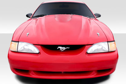 Extreme Dimensions Duraflex Cobra R Hood Compatible With 1994-1998 Ford Mustang - 1 Piece - 104708
