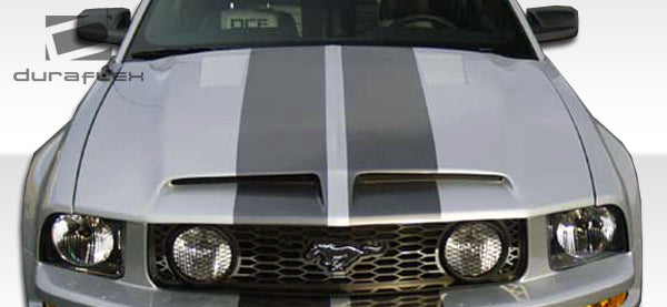 Extreme Dimensions Duraflex GT500 Hood Compatible With 2005-2009 Ford Mustang - 1 Piece - 104717