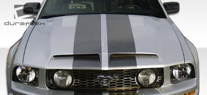 Extreme Dimensions Duraflex GT500 Hood Compatible With 2005-2009 Ford Mustang - 1 Piece - 104717
