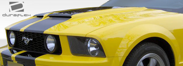 Extreme Dimensions Duraflex GT-R Hood Compatible With 2005-2009 Ford Mustang - 1 Piece - 104848
