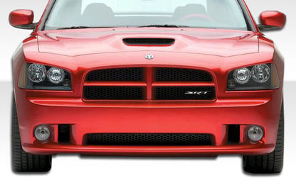 Extreme Dimensions Duraflex SRT Look Front Bumper Cover Compatible With 2006-2010 Dodge Charger - 1 Piece - 104850