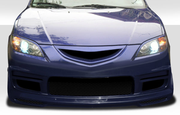 Extreme Dimensions Duraflex K-2 Front Bumper Cover Compatible With 2004-2009 Mazda 3 - 1 Piece - 104902