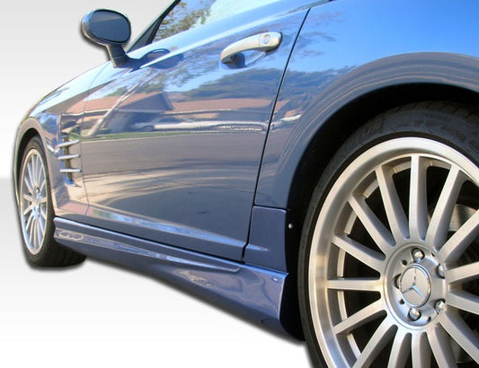 Extreme Dimensions Duraflex AMG Look Side Skirts Compatible With 2004-2008 Chrysler Crossfire - 2 Piece - 104966