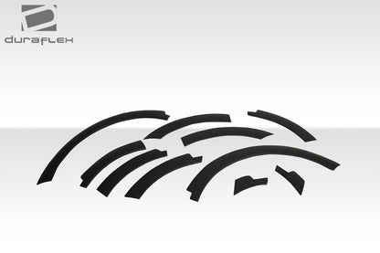 Extreme Dimensions Duraflex CT-R Fender Flare Compatible With 2007-2008 Audi Q7 - 10 Piece - 105042
