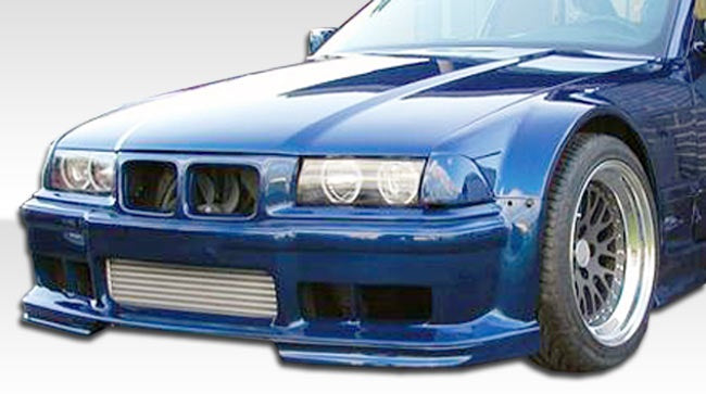Extreme Dimensions Duraflex GT500 Wide Body Front Fenders Compatible With 1992-1998 BMW 3 Series - 2 Piece - 105338