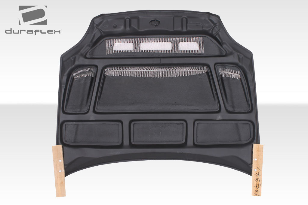 Extreme Dimensions Duraflex Predator Hood Compatible With 1999-2000 Honda Civic - 1 Piece - 105541