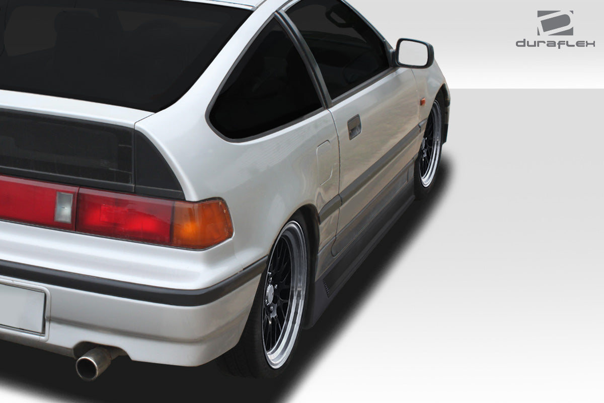 Extreme Dimensions Duraflex B-2 Side Skirts Compatible With 1988-1991 Honda CRX - 2 Piece - 105548