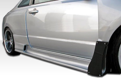 Extreme Dimensions Duraflex GT500 Wide Body Side Skirts Compatible With 2006-2011 Honda Civic - 2 Piece - 105689