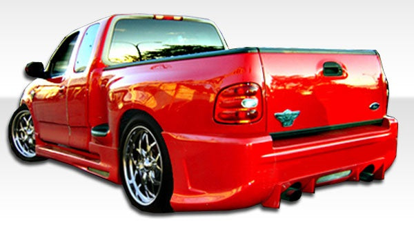 Extreme Dimensions Duraflex Platinum Rear Bumper Cover Compatible With 1997-2003 Ford F150 Stepside - 1 Piece - 105691