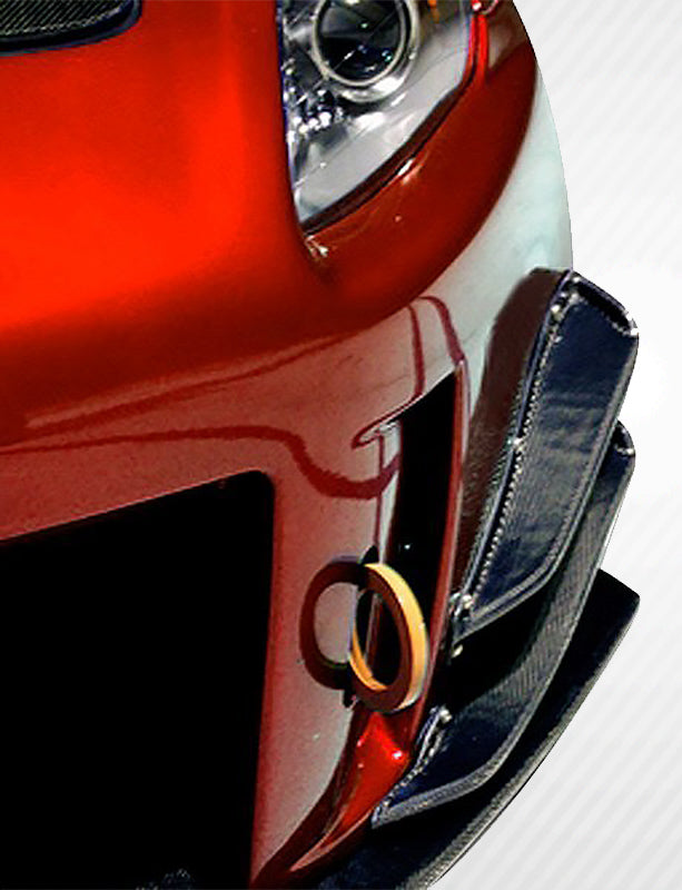 Carbon Creations Type JS Canards Compatible With 2000-2009 Honda S2000 - 4 Piece - 105741