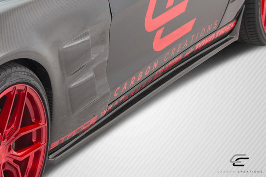 Carbon Creations ZR Edition Side Skirts Compatible With 2005-2013 Chevrolet Corvette - 2 Piece - 105770