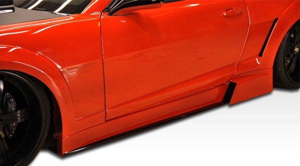 Extreme Dimensions Duraflex Circuit Wide Body Side Skirts Compatible With 2010-2015 Chevrolet Camaro - 2 Piece - 105815