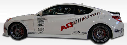 Extreme Dimensions Duraflex Circuit Side Skirts Compatible With 2010-2016 Hyundai Genesis - 2 Piece - 105829