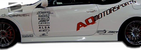 Extreme Dimensions Duraflex Circuit Side Skirts Compatible With 2010-2016 Hyundai Genesis - 2 Piece - 105829