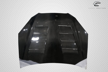 Carbon Creations Circuit Hood Compatible With 2010-2012 Hyundai Genesis - 1 Piece - 105838
