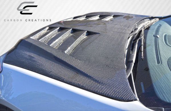 Carbon Creations Circuit Hood Compatible With 2010-2012 Hyundai Genesis - 1 Piece - 105838