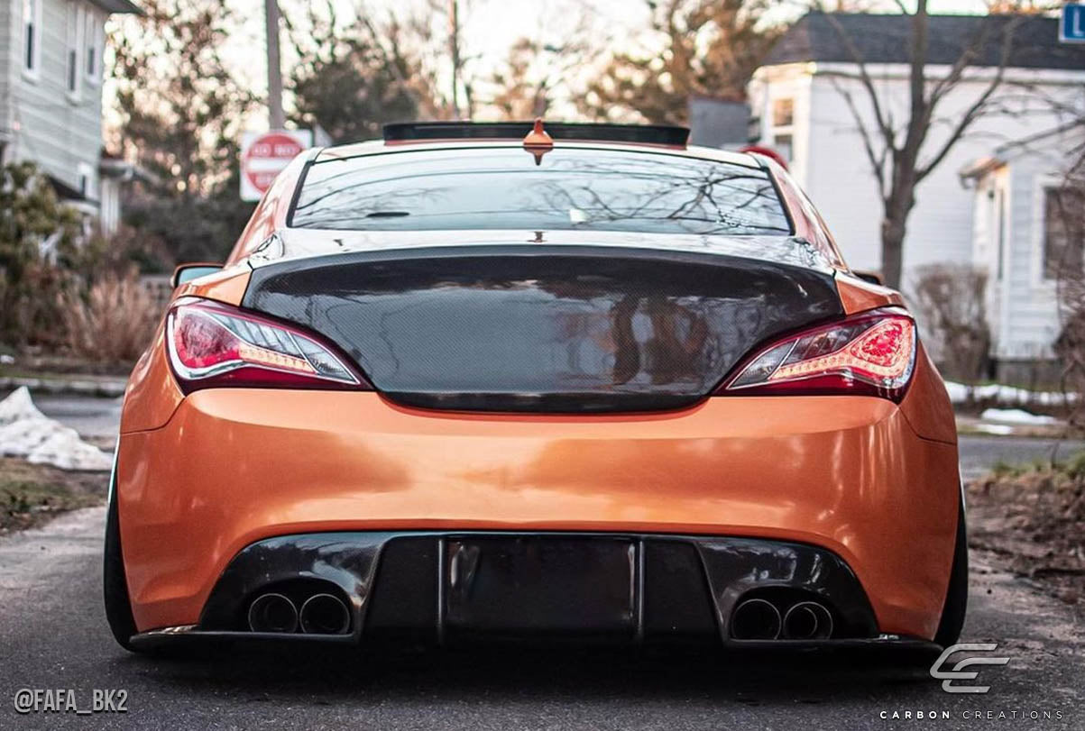 Carbon Creations OEM Look Trunk Compatible With 2010-2016 Hyundai Genesis - 1 Piece - 105839