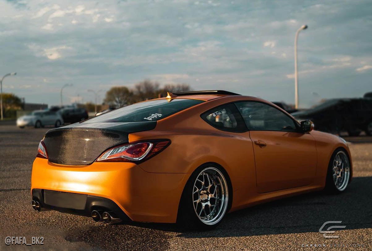 Carbon Creations OEM Look Trunk Compatible With 2010-2016 Hyundai Genesis - 1 Piece - 105839