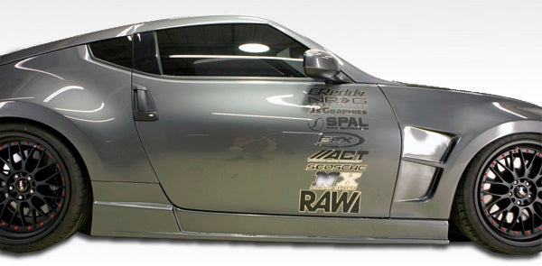 Extreme Dimensions Duraflex Circuit Side Skirts Compatible With 2009-2020 Nissan 370Z - 2 Piece - 105843